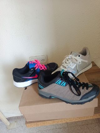 Zapatillas Nike Negras y Rosas
