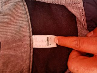 Jersey de trabajo azul y gris