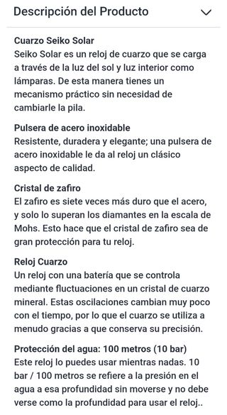 Reloj Seiko Premier Solar SSC595P1