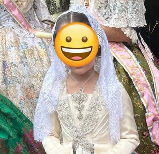 Traje de Fallera para Niña (talla 5-7 años)
