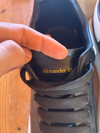 Scarpe Alexander McQueen Uomo Nere e Bianche