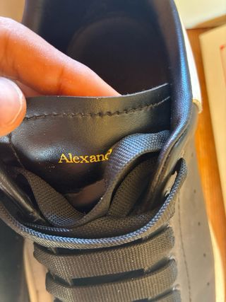 Scarpe Alexander McQueen Uomo Nere e Bianche