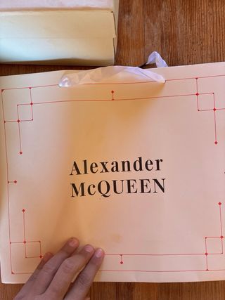 Scarpe Alexander McQueen Uomo Nere e Bianche