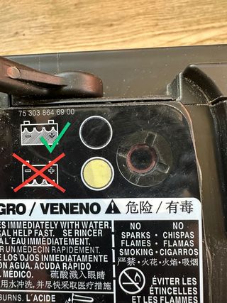 Batería EFB+ 12V 70Ah 420A VW Cupra Seat Skoda
