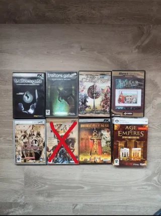 Lote 6 Juegos PC: Age of Empires, Caesar III.