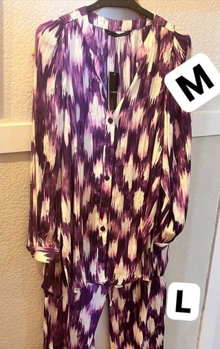 CAMISA Y PANTALON PARA MUJER