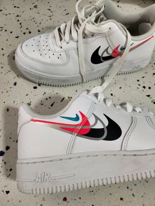 Nike Air Force 1 Rojas y Blancas