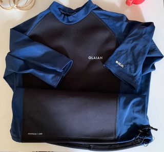 Neopreno Olaian Decathlon Azul/Negro