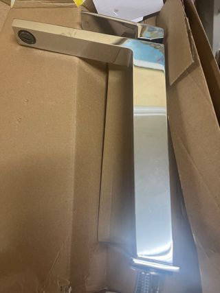 Grifo Imex metálico plateado (wallapop w a)