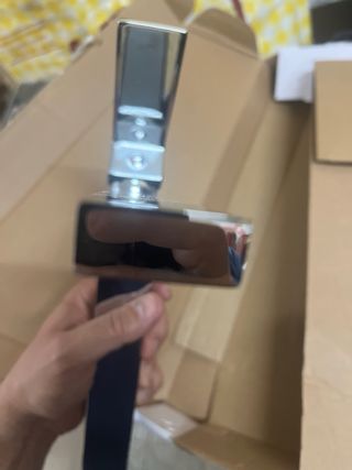 Grifo Imex metálico plateado (wallapop w a)