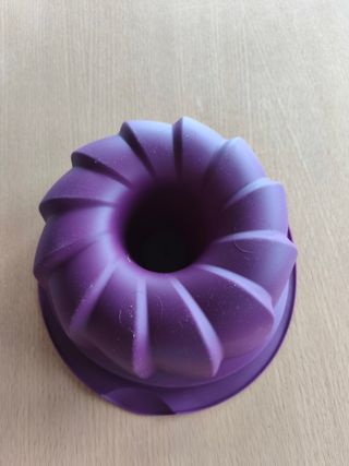 Molde Flanera Tupperware Morado Silicona