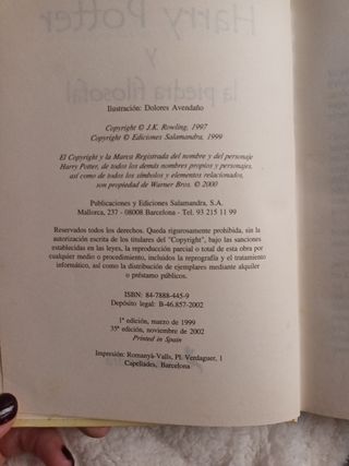 Harry Potter Y La Piedra Filosofal