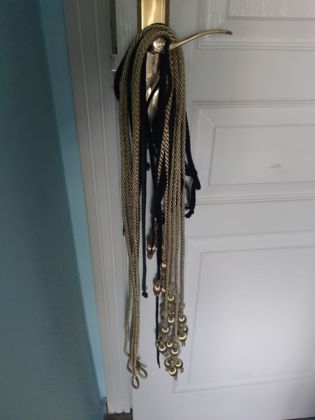 Túnica Nazareno Carretería terciopelo  azul marino