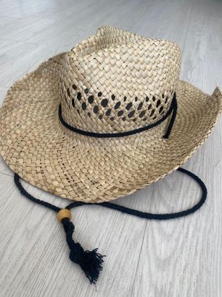 Sombrero Cowboy Paja Ajustable
