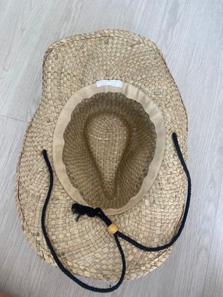 Sombrero Cowboy Paja Ajustable