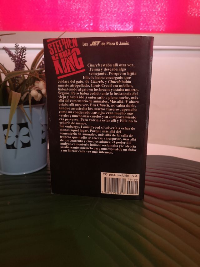 Cementerio de animales Stephen King 