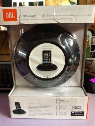 JBL On Stage Micro II Altavoz Portátil iPhone iPod