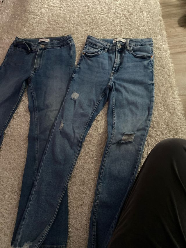 Pantalones vaqueros niña Zara Talla 11/12