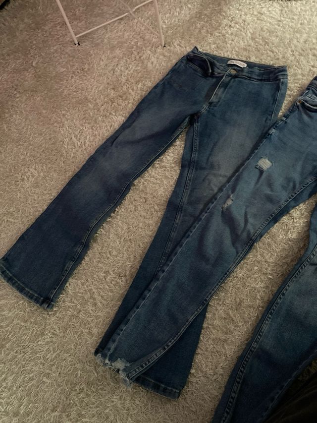 Pantalones vaqueros niña Zara Talla 11/12