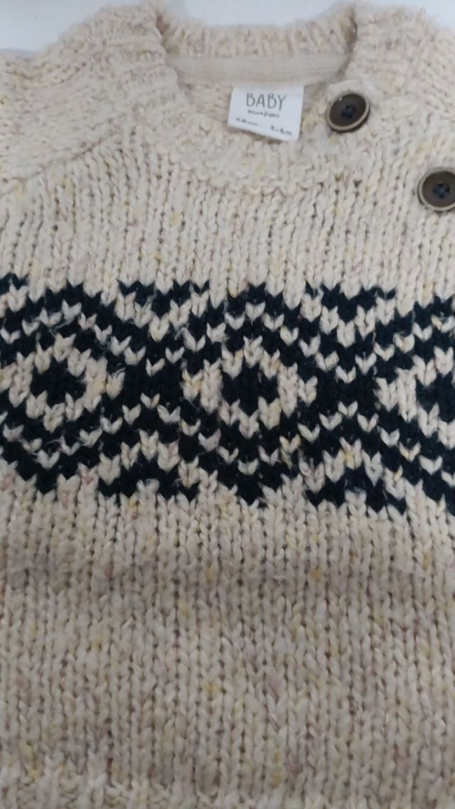 Jersey bebé El Corte Inglés 3-6 meses