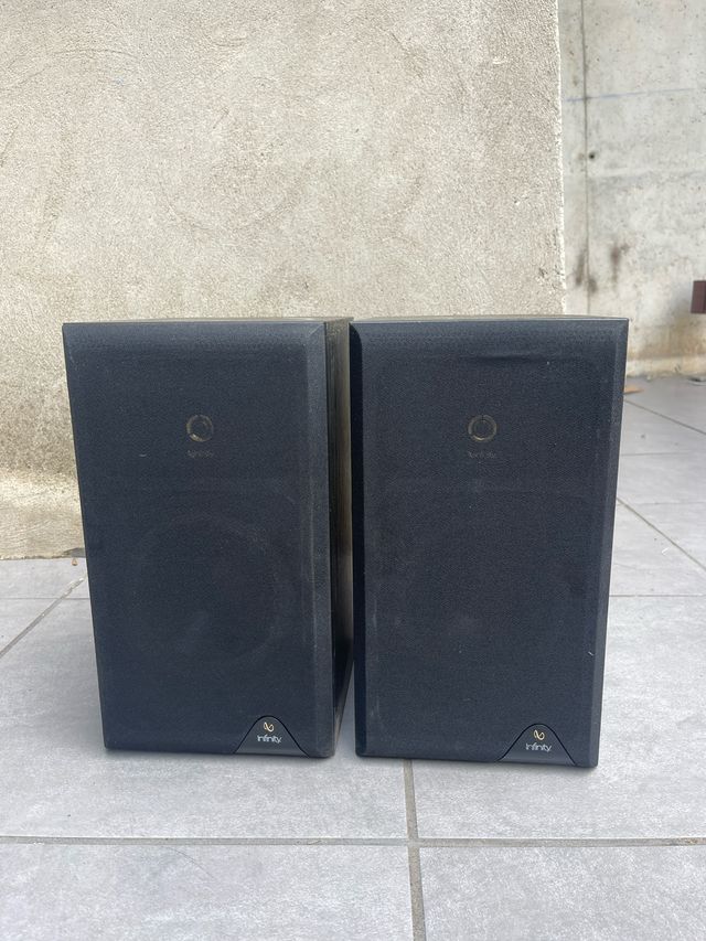 Altavoces Infinity Negros