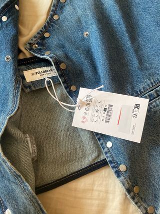 Chaleco denim Pull&Bear Talla L
