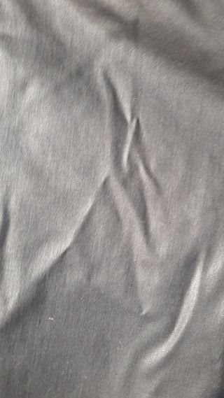 Pantalón mujer motera skinny efecto piel