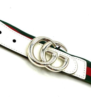 Cinturón Gucci elástico GG