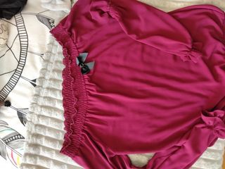 Blusa Fornarina Burdeos