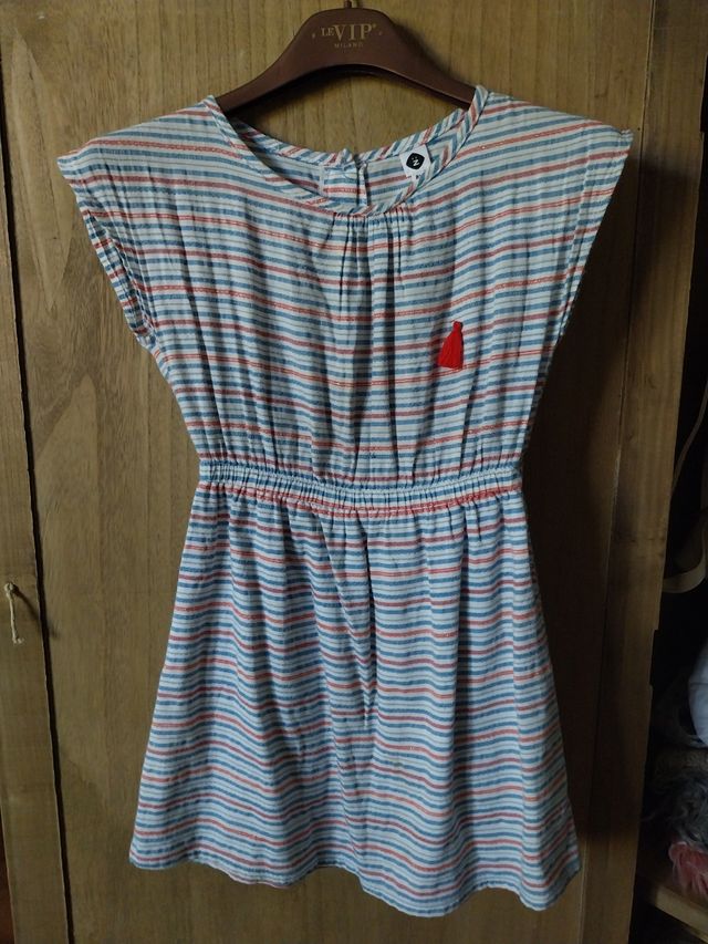 Vestito a gonna a righe 8 anni brano zgeneration