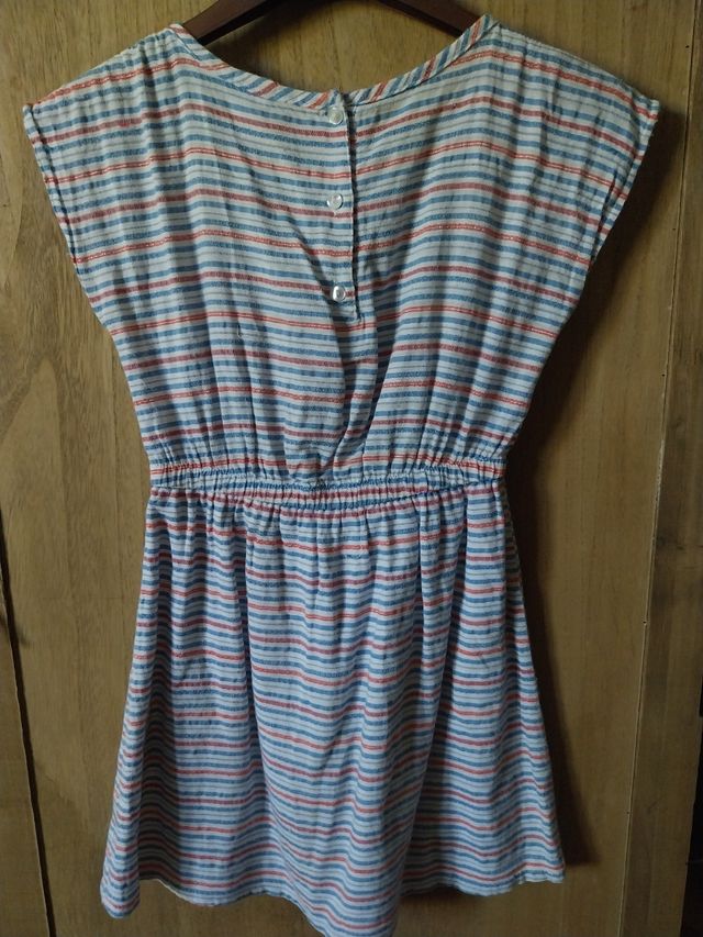 Vestito a gonna a righe 8 anni brano zgeneration