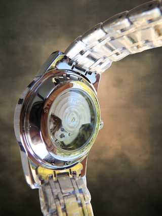 Orologio Uomo WOJTEK Scheletrato Acciaio 41mm