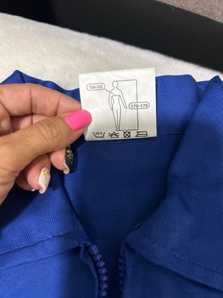 Chaqueta de trabajo azul marino