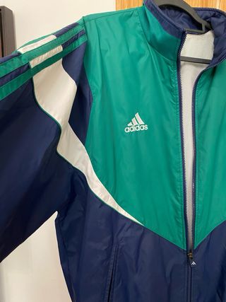 Chaqueta Adidas Vintage Azul/Verde