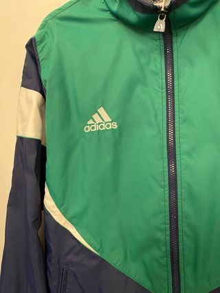 Chaqueta Adidas Vintage Azul/Verde