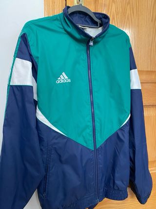 Chaqueta Adidas Vintage Azul/Verde