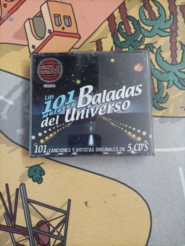CD Las 101 Mejores Baladas del Universo
