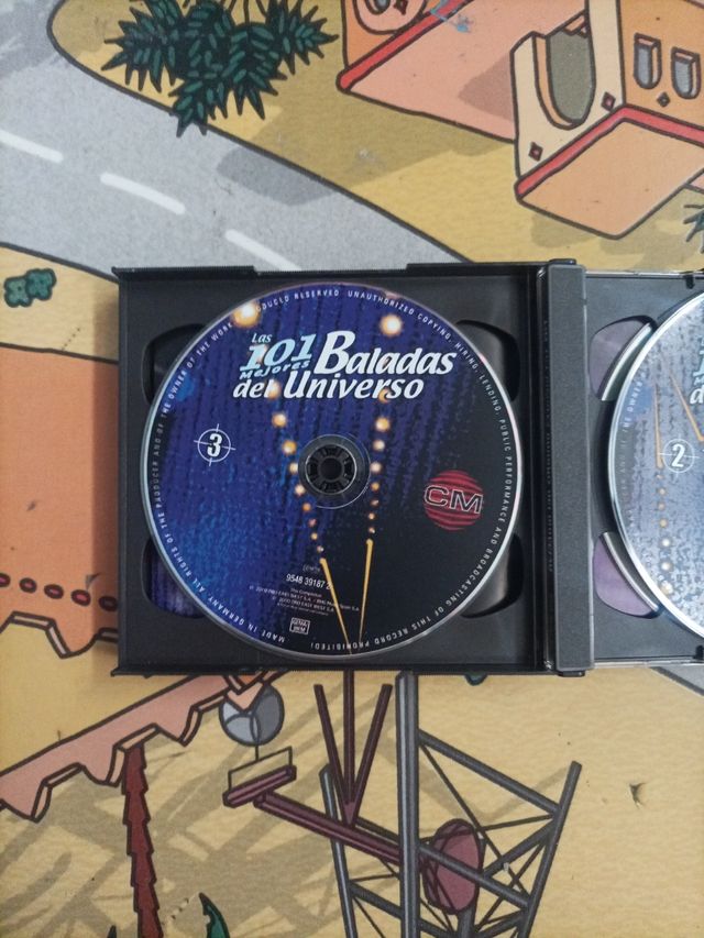 CD Las 101 Mejores Baladas del Universo