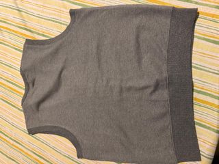 K-Way smanicato grigio e blu