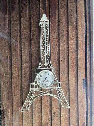 Orologio Torre Eiffel Decorativo Vintage