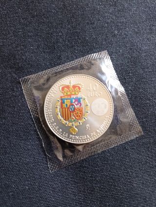 Moneda 40 euros 2023 España 