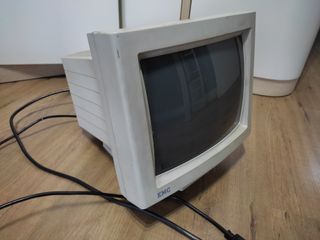 Monitor PC 14" CRT EMC VGA Retro