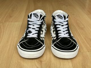 Zapatillas Vans 38,5 Sk8-Hi Checkerboard negro