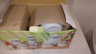 Juego de café de porcelana