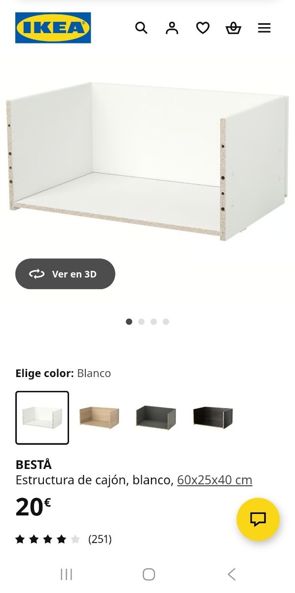 Cajon BESTÅ IKEA
