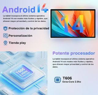 Tablet 10 Pulgadas, funda, teclado y raton