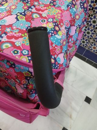 Silla de paseo con saco,colchoneta y bolso a juego