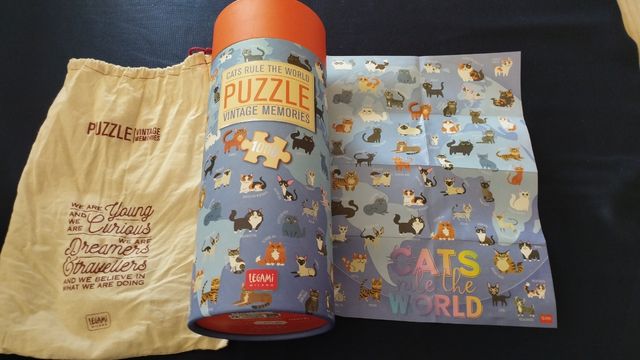 Puzzle 1000 Piezas Cats Rule The World