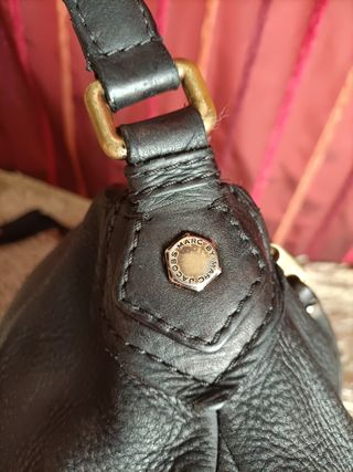 Bolso bandolera piel Marc Jacobs Q Natasha negro