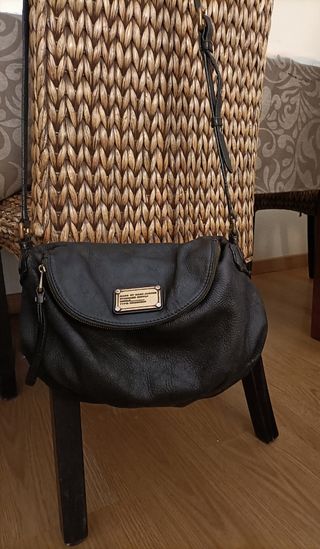 Bolso bandolera piel Marc Jacobs Q Natasha negro